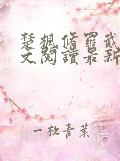 楚枫修罗武神全文阅读最新章节