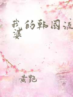 我的韩国流氓老婆