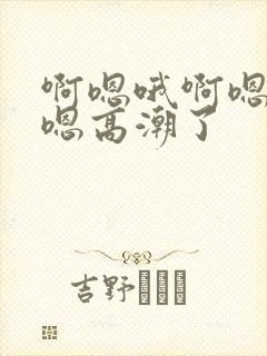 啊嗯哦啊嗯哦啊嗯高潮了