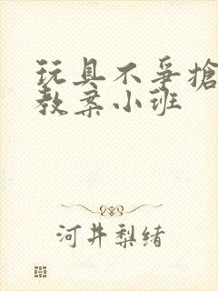 玩具不争抢安全教案小班