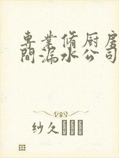 专业修厨房卫生间漏水公司