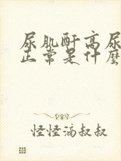 尿肌酐高尿蛋白正常是什么原因