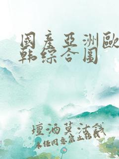 国产亚洲欧美日韩综合图