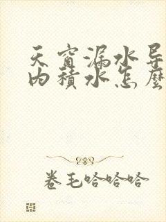 天窗漏水导致车内积水怎么处理