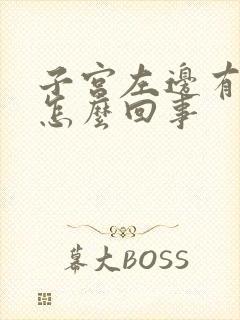 子宫左边有点疼怎么回事