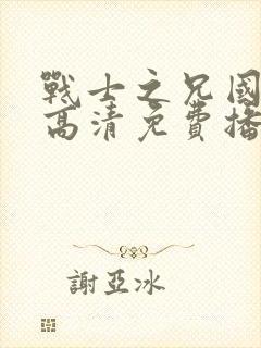 战士之兄国语版高清免费播放