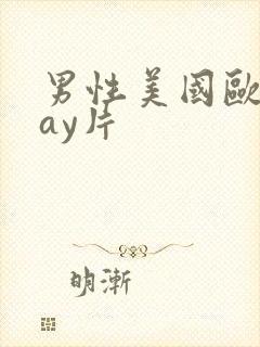 男性美国欧美gay片