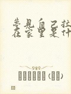 梦见自己拉大便在家里是什么意思