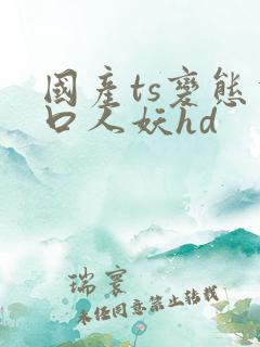 国产ts变态重口人妖hd