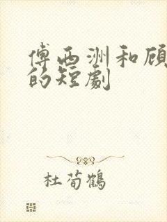 傅西洲和顾北笙的短剧