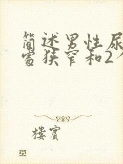 简述男性尿道3处狭窄和2个弯曲