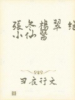 张冬杨翠 绝世小仙医