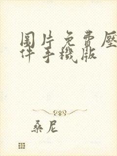 图片免费压缩软件手机版