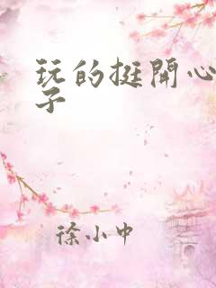 玩的挺开心的句子