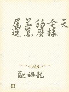 属羊的今天偏财运怎么样