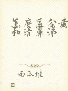 怎么区分黄鼻涕和清鼻涕