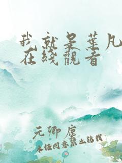 我就是叶凡短剧在线观看