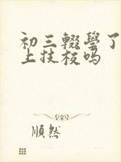 初三辍学了还能上技校吗