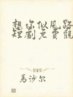 想你似风路过我短剧免费观看