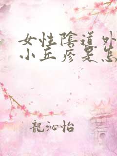 女性阴道外面起小丘疹是怎么回事