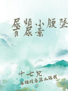 尿频小腹坠胀总有尿意