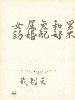 女属兔和男属蛇的婚配好不好