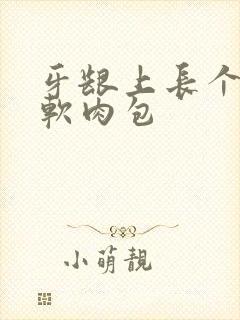 牙龈上长个红色软肉包