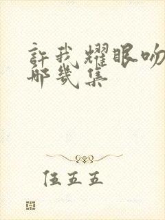 许我耀眼吻戏在哪几集