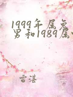 1999年属兔男和1989属蛇女合适吗