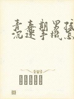 青春期男孩叛逆沉迷手机怎么办