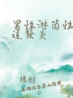 男性淋菌性性尿道发炎