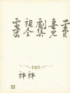 电视剧妻子的秘密全集免费