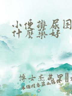 小便排尿困难吃什么药好