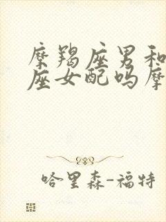 摩羯座男和双鱼座女配吗摩羯座配对