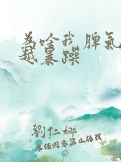 为啥我脾气越来越暴躁