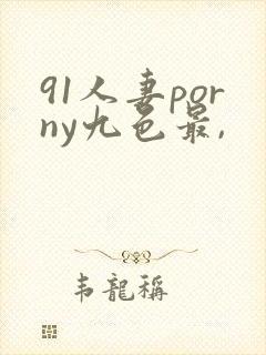 91人妻porny九色最,