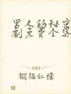 男人的秘密电视剧免费全集