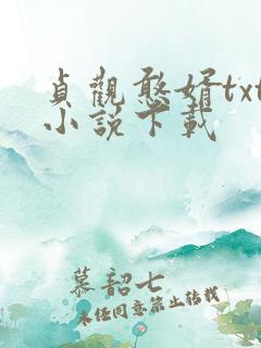 贞观憨婿txt小说下载