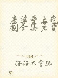 老婆爱上我电视剧全集免费观看剧