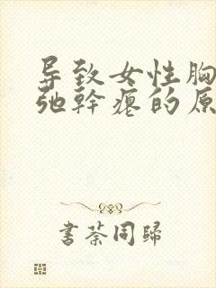 导致女性胸部松弛干瘪的原因