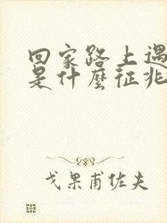 回家路上遇到蛇是什么征兆