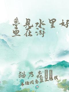 梦见水里好多大鱼在游