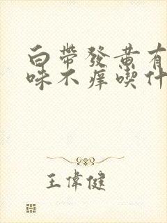 白带发黄有腥臭味不痒吃什么药