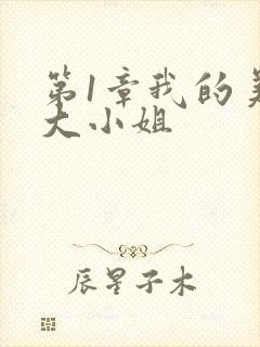 第1章我的美女大小姐