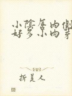 小阴唇内侧长了好多小肉芽一样的