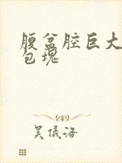 腹盆腔巨大囊性包块