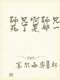 师兄啊师兄师傅死了是哪一集