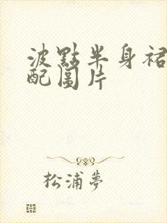 波点半身裙子搭配图片