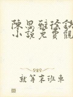 陈思雅徐铁军的小说免费观看全文