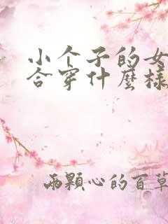 小个子的女生适合穿什么样的裙子